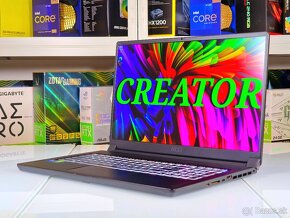 MSI CREATOR 17 | ZÁRUKA 24M | 4K UHD 120Hz 17,3" | 32GB RAM - 2