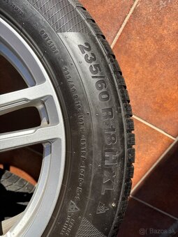 Predam zimne pneu Continental 235/60/R18 na diskoch - 2