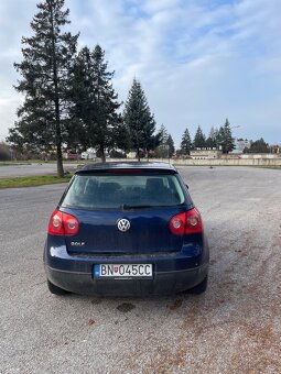 VW golf V 1,6 - 2