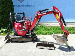 Yanmar ViO10 minibager 1150 kg rýpadlo, záruka - 2