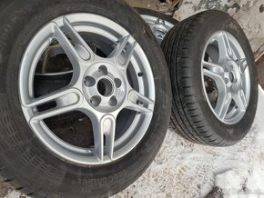 Alu kola disky Volkswagen golf Caddy 5x100 6x16 - 2