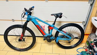 Elektro bicykel Cube Stereo Hybrid Fox 120 Race 625 blue-red - 2