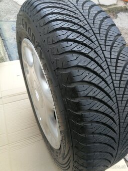 175 / 70 / R13  Goodyear celoročné + disky 4x100 - 2