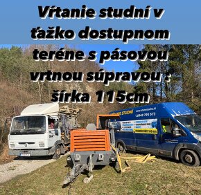 Vŕtanie studní na komplet/ Čistenie studní - 2