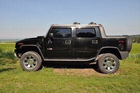 HUMMER H2 SUT Pick up, poslední model 6.2 V8 - rok 2008 - 2