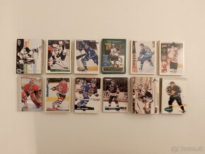 Hokejové kartičky NHL 90´ r., 650 ks - 2