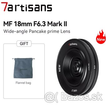 7Artisans 18mm F6.3 Mark II (pancake) pre Canon EF-M - 2