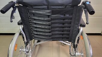 invalidny vozík XL 57cm pridavne brzdy pre asistenta do 170k - 2