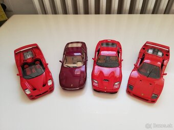 1:24 Bburago 4 ks Ferrari 90 roky - 2