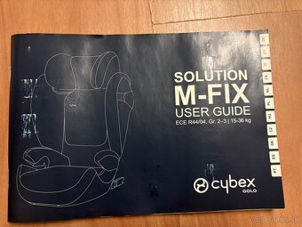 Autosedačka Cybex Solution M-Fix - 2