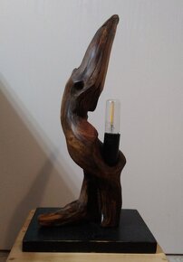 Handmade dizajnova originalna stolna lampa - 2