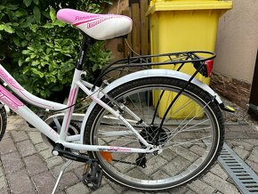 Predám dievčenský bicykel 24" značka Lombardo - 2