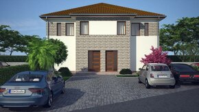 Priestranné 3 izbové byty s oploteným pozemkom 520m2, parkov - 2