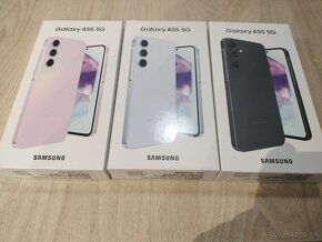 Samsung Galaxy A55/256GB - NEOTVORENÝ - 2 ROKY ZÁRUKA - 2