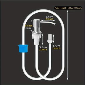 Kuchynský dispenser na tekuté mydlo - 2