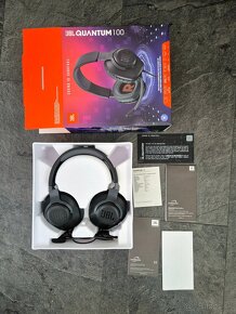 Slúchadká JBL Quantum 100 čierne - 2