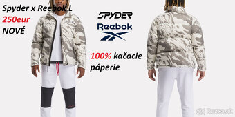 Zimná bunda Spyder x Reebok, Jordan - POŠTOVNÉ V CENE - 2