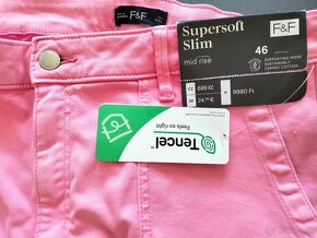 Nové Dámske Nohavice Supersoft elastické veľ. 46 - 2