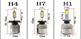 Led žiarovky H4, H7, H1 a iné - 2