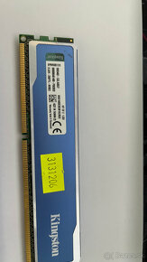 DDR3 8GB 1600 CL9 Kingston Hyperx Blu 2x4GB - 2