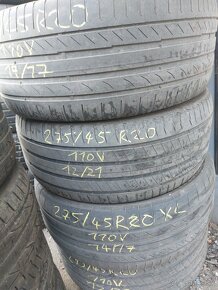 Predam letne pneu 4x 275/45R20 110V Continental - 2