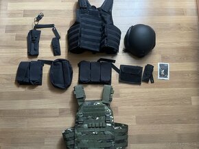 Airsoft Zbrane (M4/M56B) + Vybavenie (Vesty/…) - 2