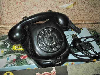 RETRO STARÝ TELEFON TESLA - 2