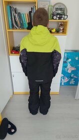 Detská  lyžiarska súprava bunda+ nohavice 146-152 - 2
