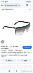 Slnečné okuliare Gucci - originál - 2