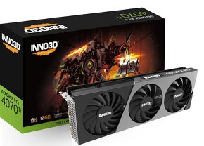 Predám grafickú kartu Inno3D GeForce RTX 4070 Ti X3 12G - 2