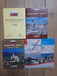 Československe a Slovenske sady minci - 2