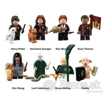 Rôzne figúrky Harry Potter (8ks) typ lego - nove - 2