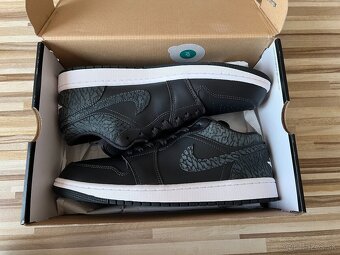 Nike Jordan 1 Low - Black Elephant FB9907-001 - 2