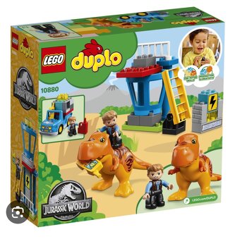 Predám Lego DUPLO 10880 - Jurassic World - T-Tex a Veža - 2