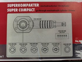 Mecha hydraulický valec 12t, vyberanie trisiek, ložísk... - 2