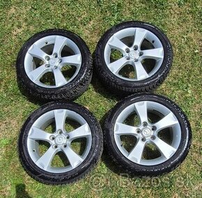 17" alu disky a celoročné pneu 205/50R17 - 2