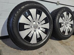 Plechové Disky AUDI 5x112+Bridgestone Blizzak 205/55 R16 - 2