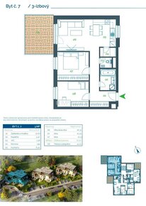 3i, OV, novostavba, 67m2 + 14m2 terasa, LORINČÍK- HÁJE - 2