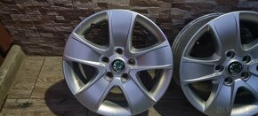 Predám originál Škoda CRATERIS elektrony 5x112 r16 ,6.5J x - 2