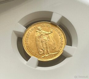 10 koruna 1912 KB NGC MS62 - 2