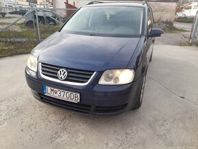 Volkswagen touran 1,9tdi 74kw - 2