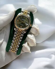 Rolex Datejust 36mm Two Tone Green - 2