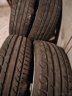 4ks alu disky orig. Nissan 5x114,3 R19 pneu 6mm 225/45 r19 - 2