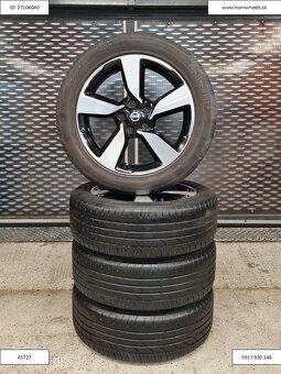 Original Nissan Qashqai Letný komplet 5x114.3 R18 1217 - 2