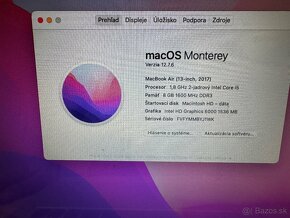 MacBook Air 2017 – 8GB RAM, 128GB SSD, nová batéria - 2