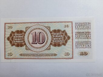 Lot bankovky Juholslávia 1965 UNC - 2