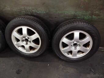 5x100 R15 195/65 R15 originál Audi zimné - 2