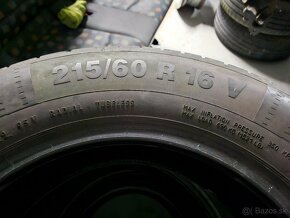 4x letné pneu 215/60r16 - 2