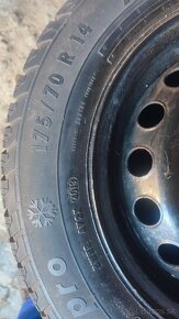 Predám Zimné pneumatiky 175/70 R 14 - 2