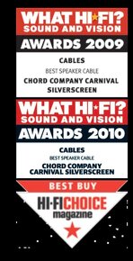 Chord Carnival SilverScreen speaker cable - 2